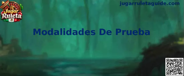 Ilustración informativa sobre las modalidades de prueba para jugar ruleta en un entorno digital recreativo