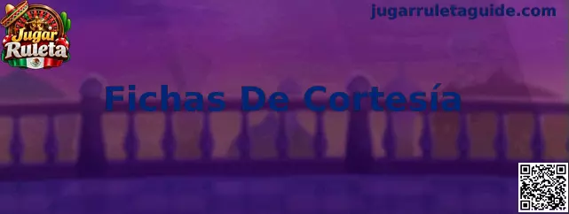 Representación de Fichas De Cortesía para practicar ruleta en un entorno de demostración