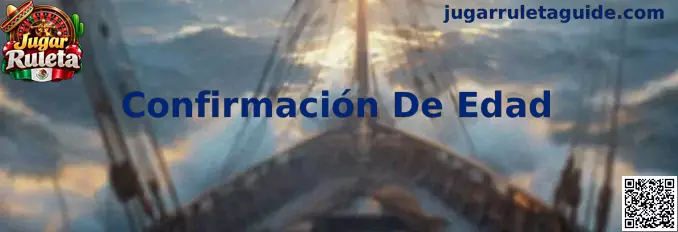 Guía de confirmación de edad para el registro responsable en Jugar Ruleta