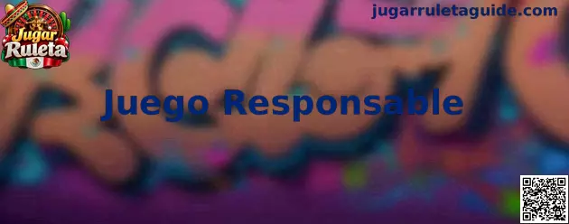 Ilustración informativa sobre Juego Responsable, límites de tiempo y prevención de riesgos al jugar ruleta