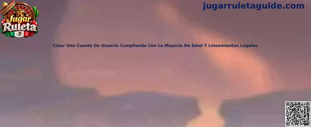 Crear una cuenta de usuario cumpliendo requisitos legales