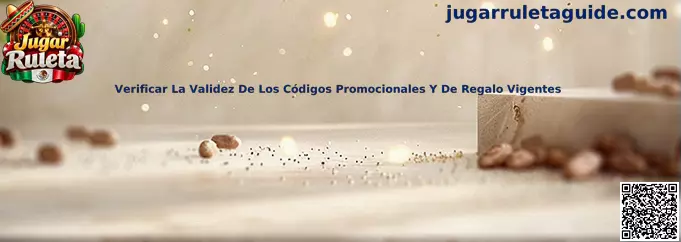 Verificar La Validez De Los Códigos Promocionales Y De Regalo Vigentes