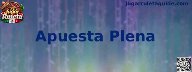 Ilustración de una Apuesta Plena en una mesa de ruleta