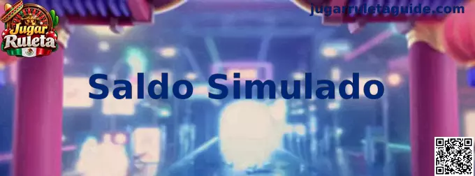 Saldo Simulado para practicar Jugar Ruleta