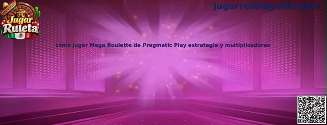 Imagen ilustrativa de Mega Roulette de Pragmatic Play, ruleta con números especiales y multiplicadores