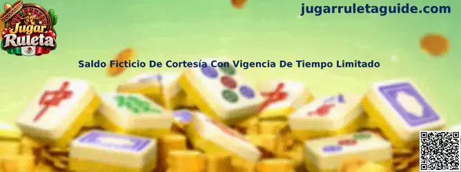 Ilustración de un saldo ficticio de cortesía con vigencia de tiempo limitado en un simulador de juego